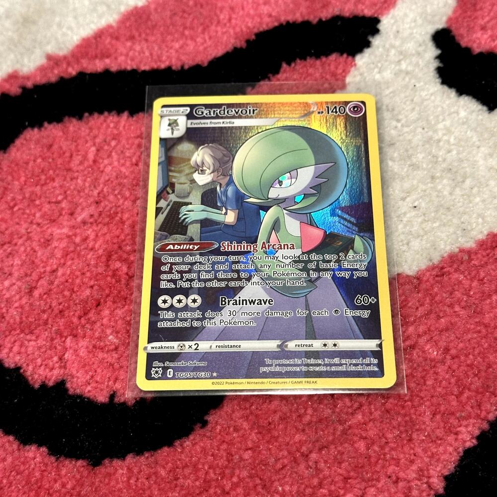 Gardevoir #TG05 – Pokémon Astral Radiance Trainer Gallery – Full Art Holo